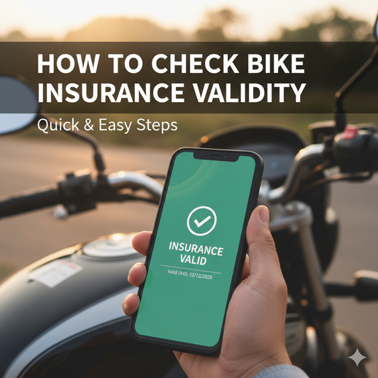 How to Check Bike Insurance Validity Online & Offline