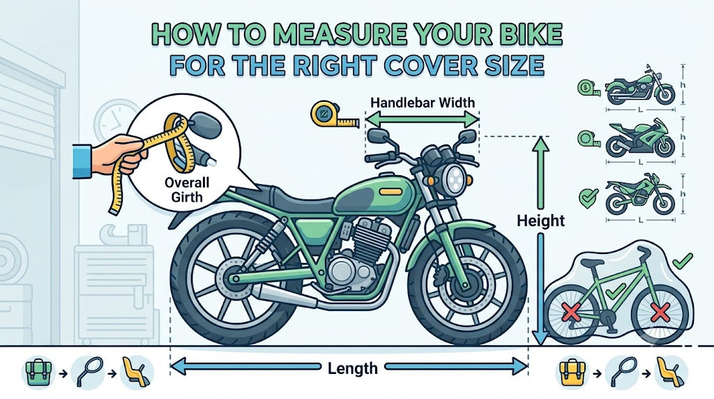 How to Measure Your Bike for the Right Cover Size