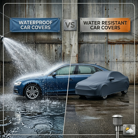 Waterproof vs Water Resistant Car Covers: How to Choose?